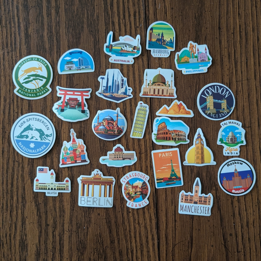 Travel Sticker Set 🗺️ - Picture 2 of 3